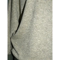 Cieplutki sweter KIMONO ze ściągaczami - miodowy i khaki